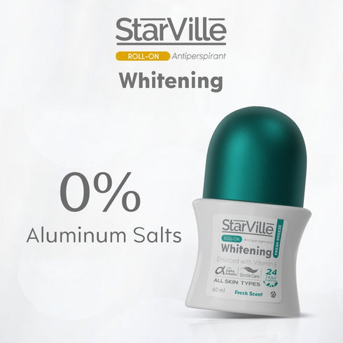 Starville Whitening Roll-On Deodorant with a mixture of natural scents 60 ml - Starville